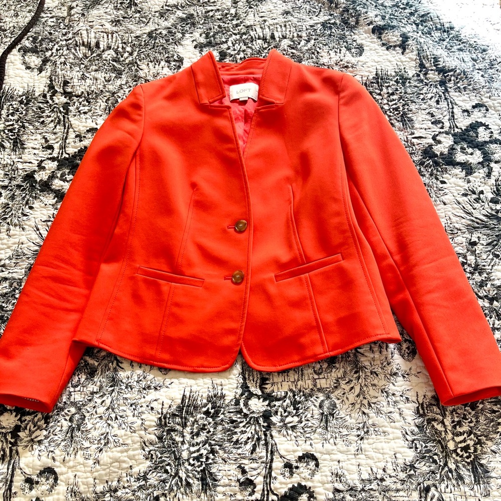 LOFT Notched Collar Blazer - Picture 3 of 7